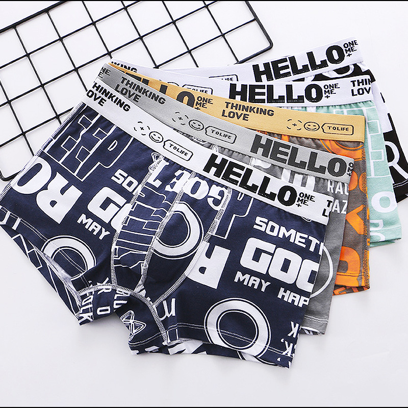 Boxer Brief Pack Cotton - Mutandine da uomo due pezzi stampa