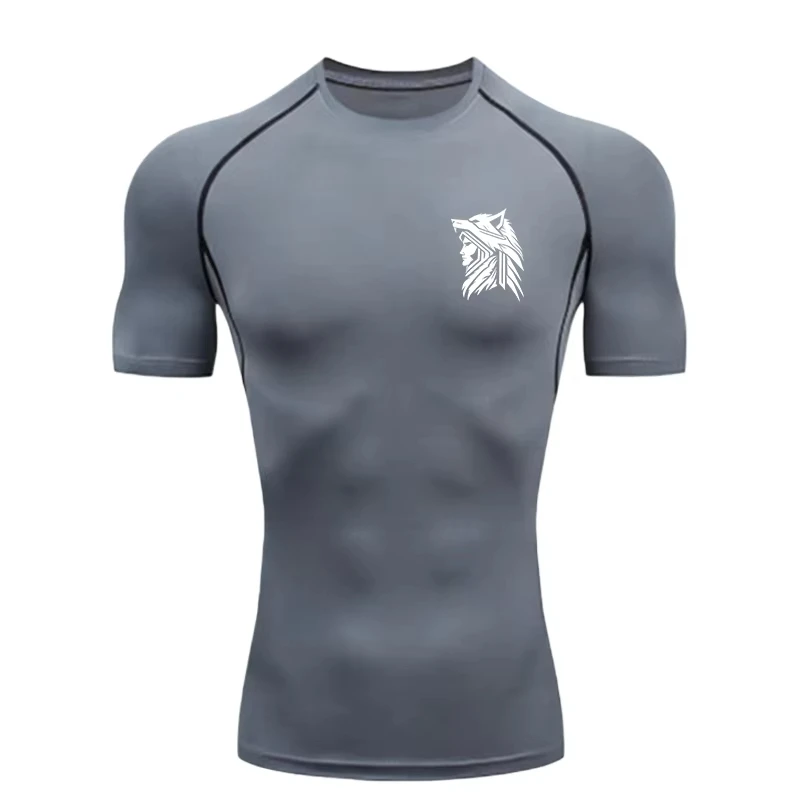T-shirt sportiva da uomo Wolf  - Compression Shorts Athletes recensione e prezzo